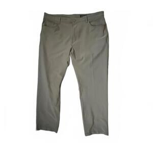 Dunning Olive Green Hybrid Golf Pants - 38